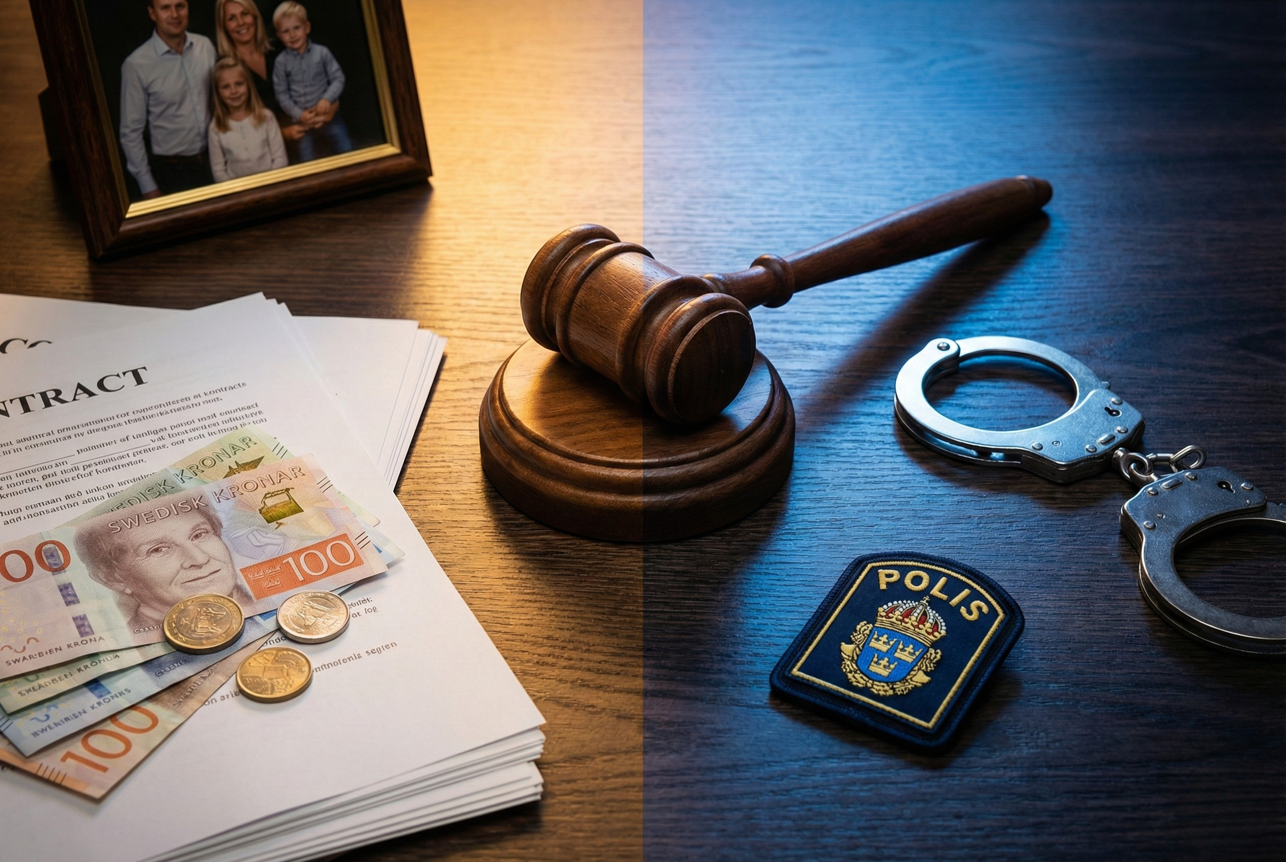 Civilrätt vs. Straffrätt