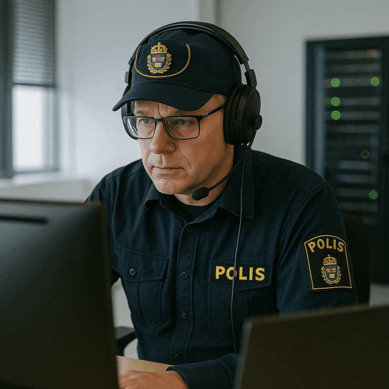 Polisens IT-specialister och deras arbete