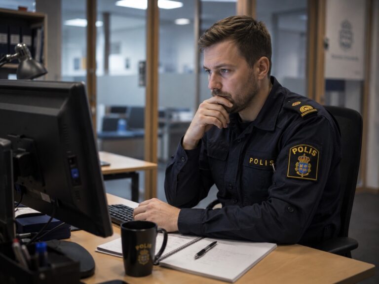 Vad gör polisen vid en brottsanmälan? – Från 114 14 till rättegång