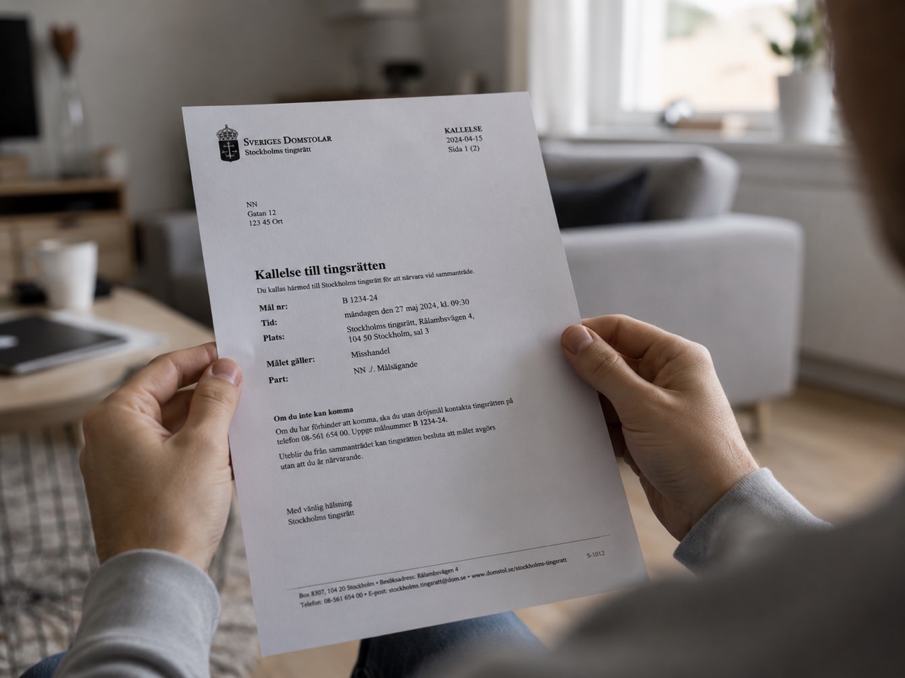 Kallad som vittne – Måste jag gå och hur går det till?
