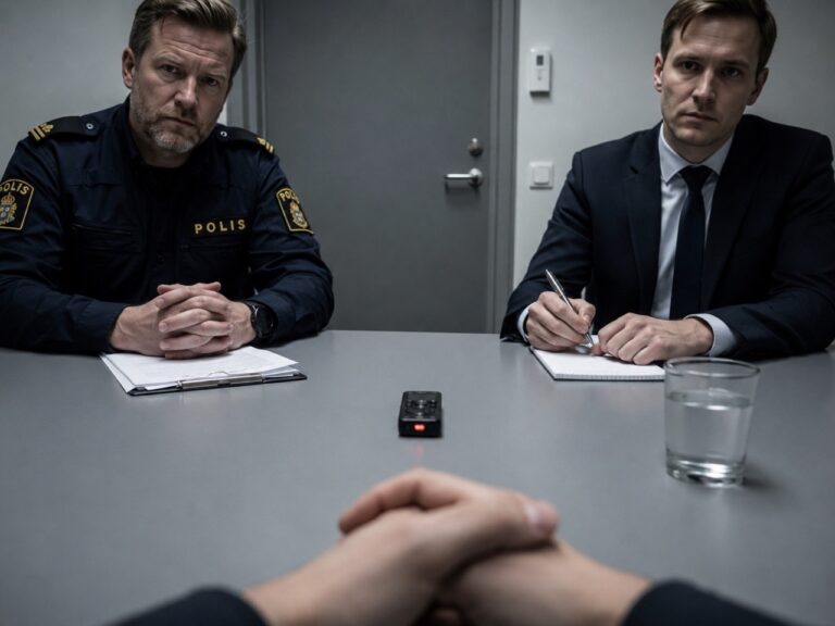 Rätten att vara tyst – Din strategi vid förhör