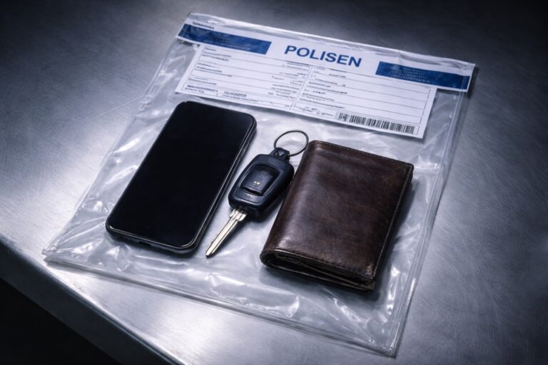 Beslagtagna föremål – när får jag tillbaka mina saker?