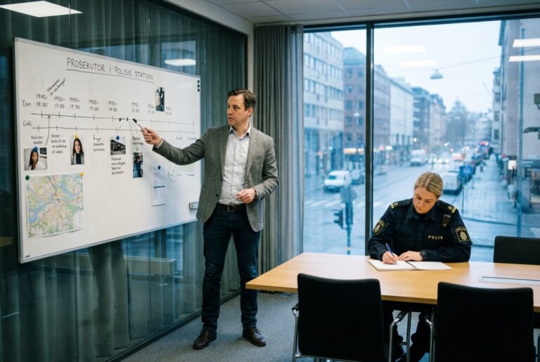 Hur leder åklagaren en förundersökning?