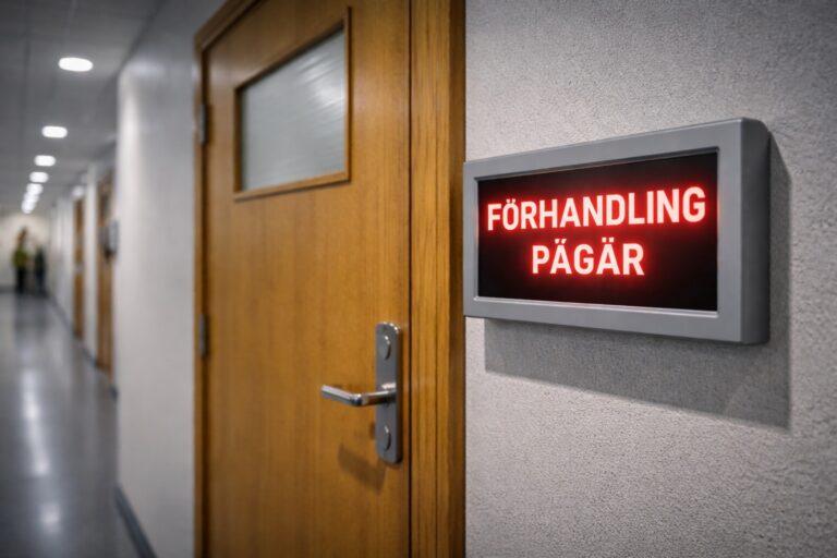 Vad är en häktningsförhandling?