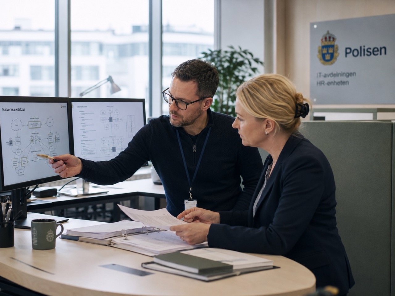 HR- och IT-specialister inom polisen – Stödresurser och digital infrastruktur