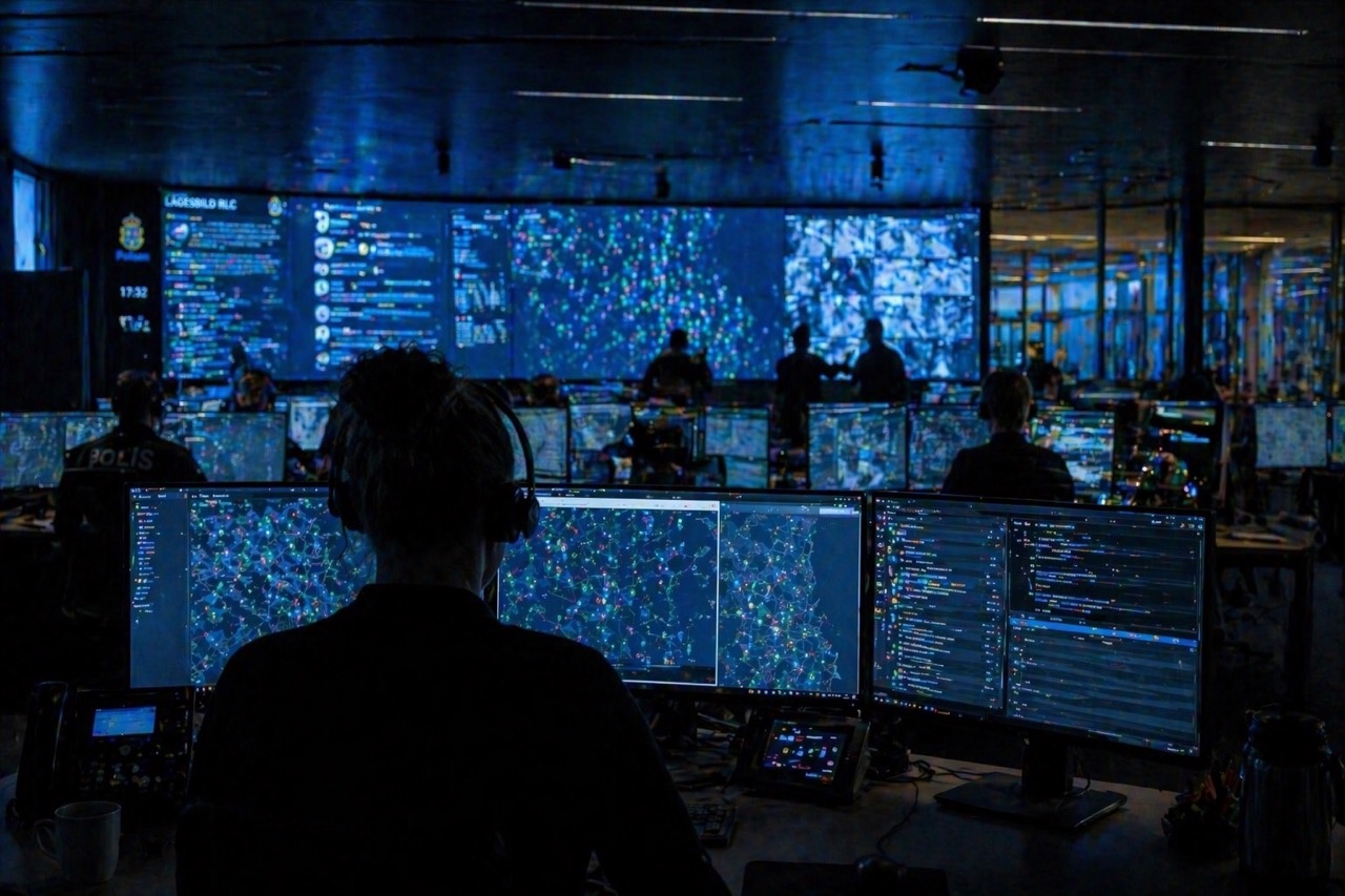 RLC (Regionledningscentralen) – Polisens hjärta och hjärna i akuta lägen