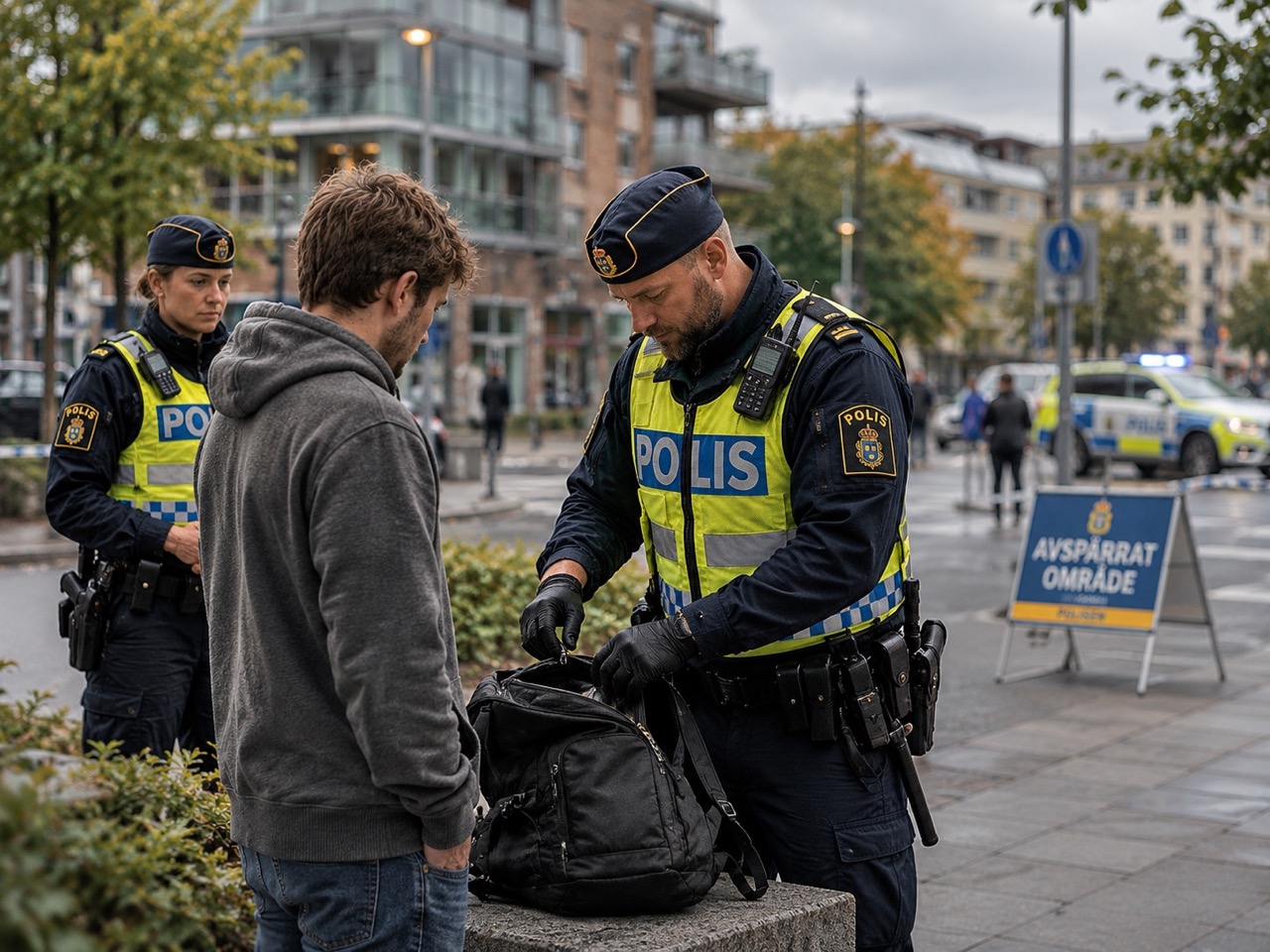 Säkerhetszoner och kroppsvisitation – När polisen får muddra dig utan misstanke