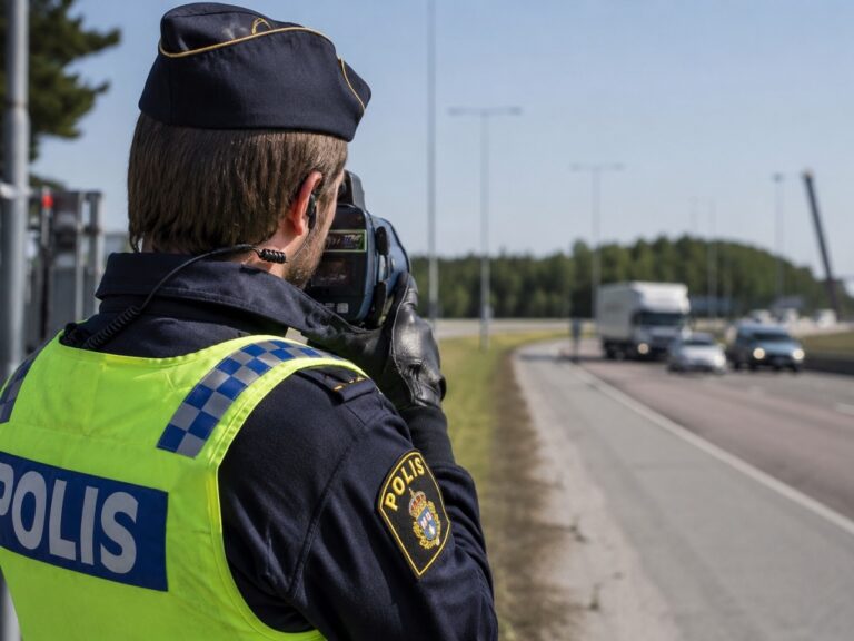 Fortkörning och körkortsingripande