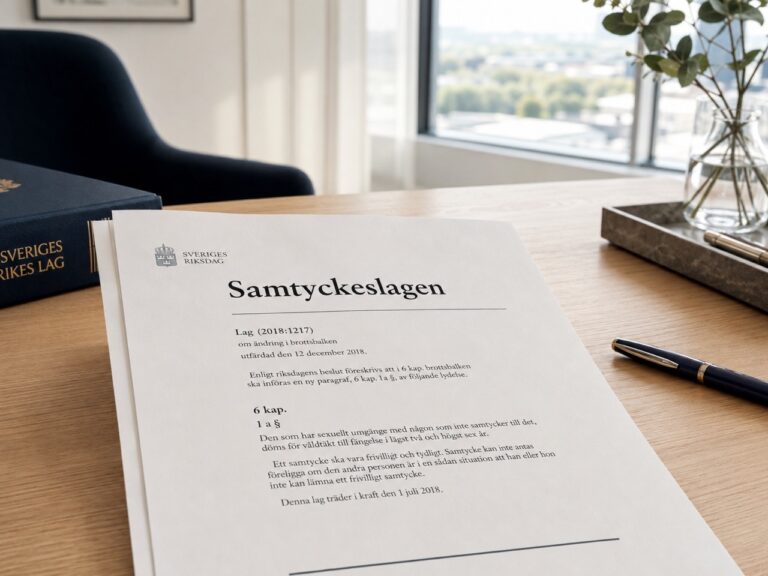 Sexualbrott och samtyckeslagen – Vad säger lagen i praktiken?